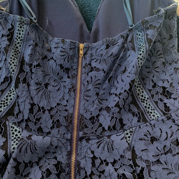 Blue Lace Dress - Picture 7 of 14
